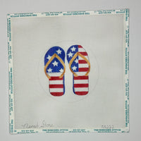 Flag Flip Flops Ornament
