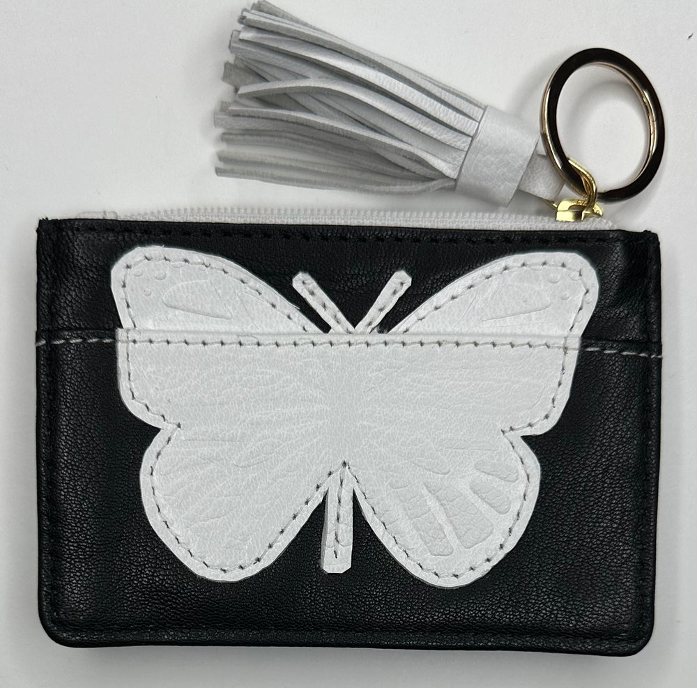 Butterfly Wallet - Black/White