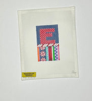 Jolly Stripe Letter - E
