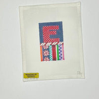 Jolly Stripe Letter - E
