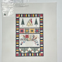 Winter Sampler with stitch guide