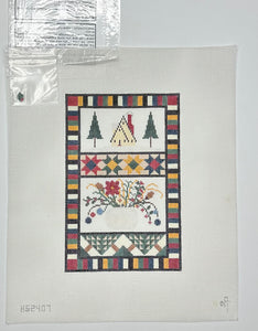 Winter Sampler with stitch guide