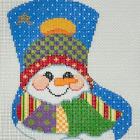 Snowman Mini Sock