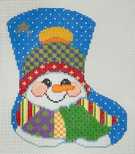 Snowman Mini Sock