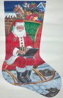 Laptop Santa Stocking (13M)
