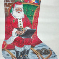 Laptop Santa Stocking (13M)