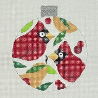 Cardinals/Pears Ornament
