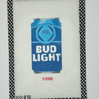 Bud Light Can Ornament