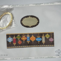 Turkish Lanterns/Ornaments Oval Hinged Box with Hardware