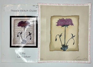 Thistle with stitch guide