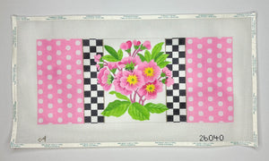 Pink Primrose Lumbar Pillow