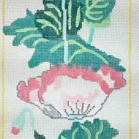 Chinese Poppies Bellpull