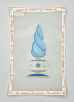Blue Finial #6
