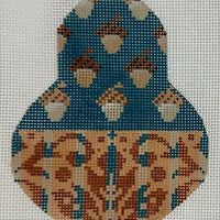 Acorn Pear with stitch guide