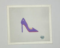 Purple High Heel
