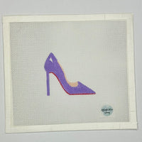 Purple High Heel