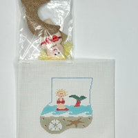 Stuffed Mini Sock: Mermaid