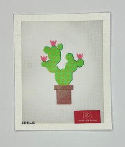 Bunny Eared Cactus Ornament