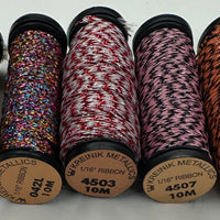 5 spools of 1/16" ribbon