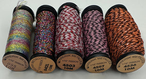 5 spools of 1/16" ribbon