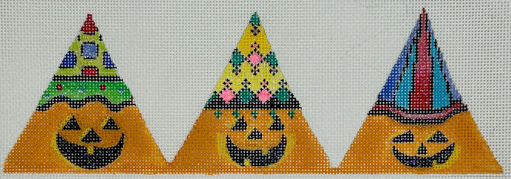 3D Pumpkin Triangle