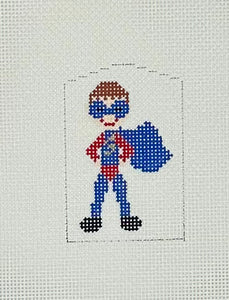 Superhero with stitch guide