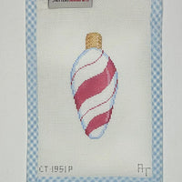 Pink Peppermint Swirl Bulb