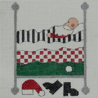 Santa and the Pea with stitch guide