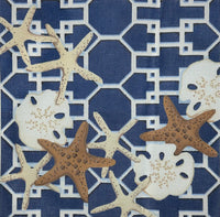 Starfish on Lattice-Navy
