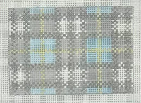 Plaid Luggage Tag Insert
