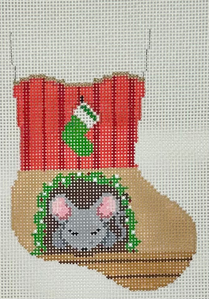 Sleeping Mouse Mini Sock