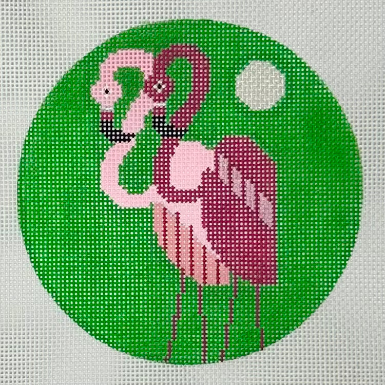 Flamingo Duo with stitch guide