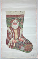 Renaissance Santa Stocking
