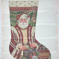 Renaissance Santa Stocking