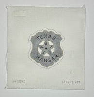 Texas Ranger Badge Ornament
