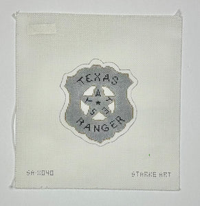 Texas Ranger Badge Ornament