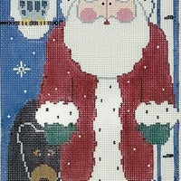 Woodland Santa Standup with Bear