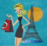 Flirty Girl in Paris
