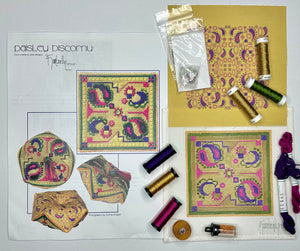 Paisley Biscornu Kit