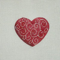 Mini Heart - Filigree
