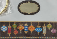 Turkish Lanterns/Ornaments Oval Hinged Box with Hardware
