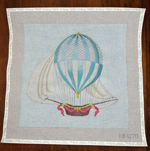 Hot Air Balloon - Large Blue