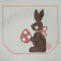 Chocolate Bunny Basket with stitch guide