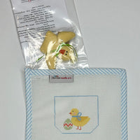 Chick Basket with stitch guide