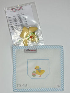 Chick Basket with stitch guide