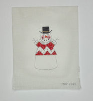 Zig Zag Sweater Snowman
