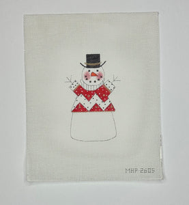 Zig Zag Sweater Snowman