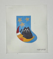 Kitty in the Moon Mini Sock
