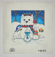 Winter Westies
