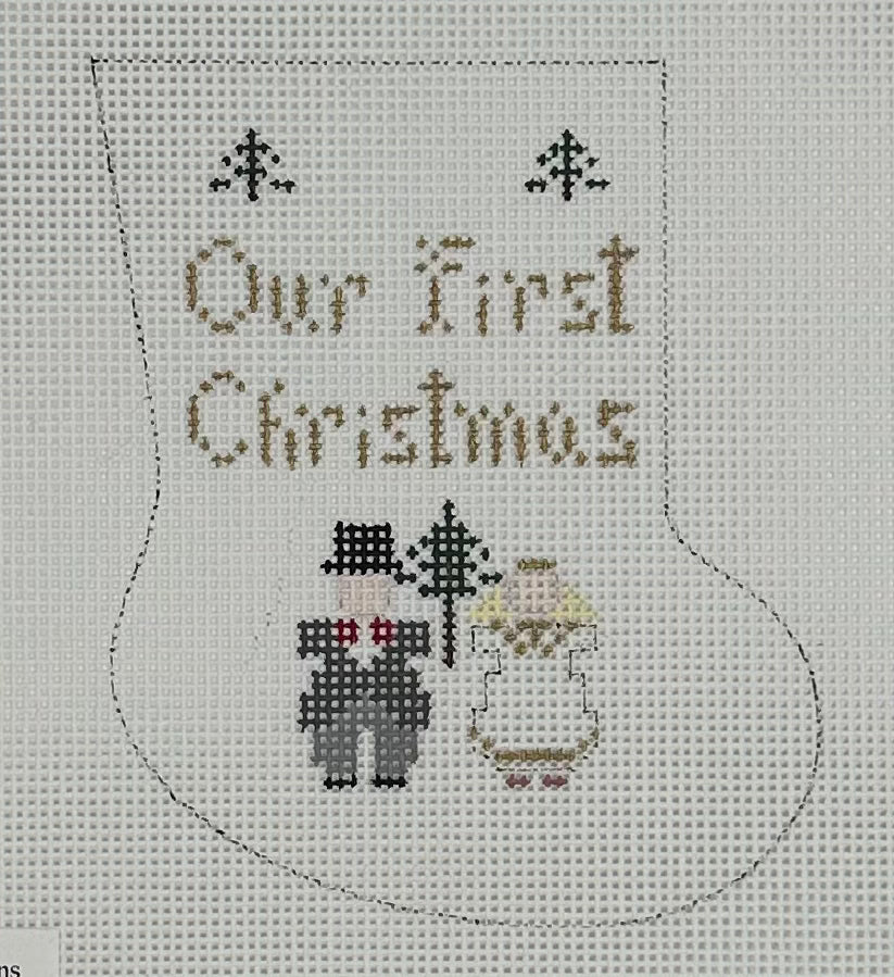 Our First Christmas Mini Sock